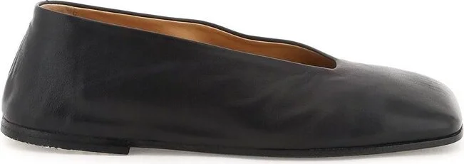 Marsèll Spatolona Square Toe Ballerina Flats