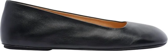 Marsèll Square Toe Slip-On Ballerina Shoes