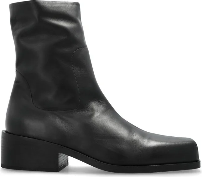 Marsèll Square Toe Zipped Boots