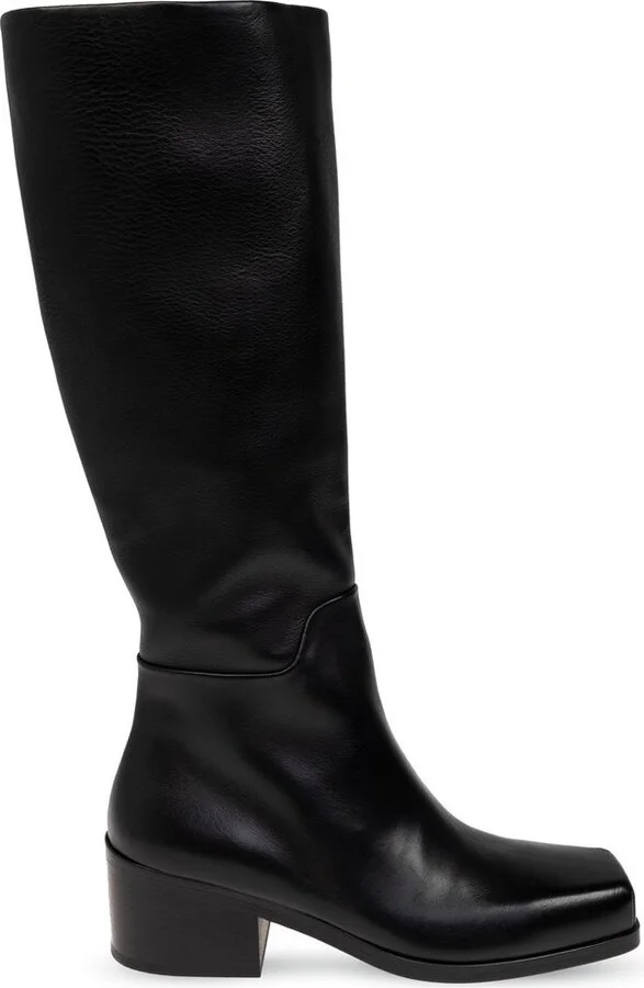 Marsèll Square Toe Zipped High Boots