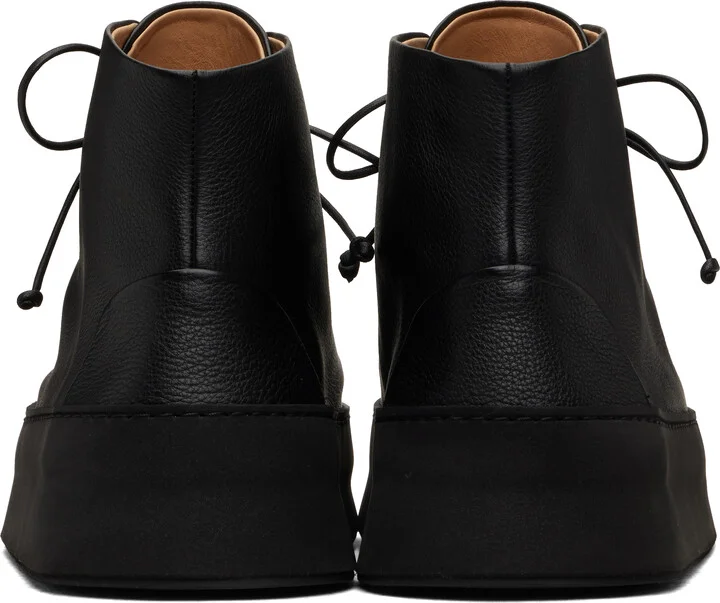 Marsèll SSENSE Exclusive Black Cassapana Ankle Boots - Image 2