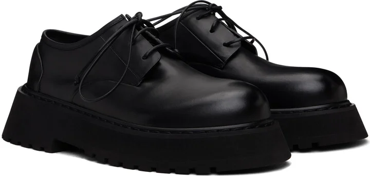 Marsèll SSENSE Exclusive Black Micarro Derbys - Image 4