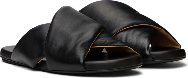 Marsèll SSENSE Exclusive Black Spanciata Sandals - Image 4