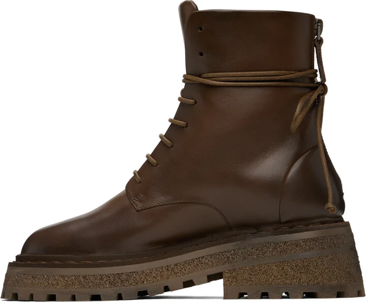 Marsèll SSENSE Exclusive Brown Carro Boots - Image 3