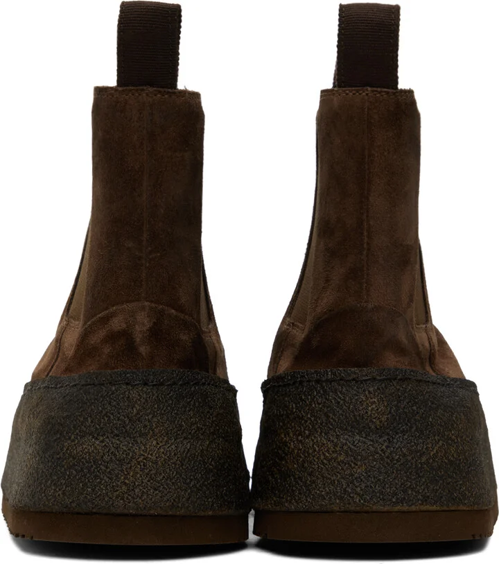 Marsèll SSENSE Exclusive Brown Parapana Boots - Image 2