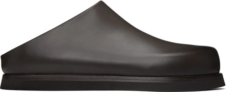 Marsèll SSENSE Exclusive Brown Sabot Loafers
