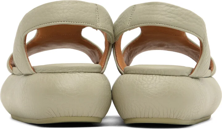 Marsèll SSENSE Exclusive Green Ciambellona Sandals - Image 2
