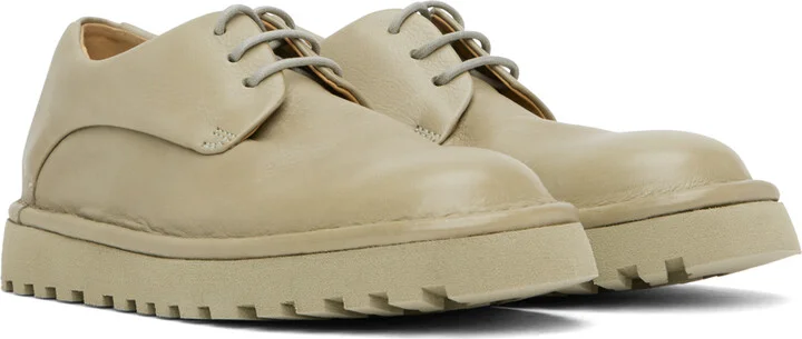 Marsèll SSENSE Exclusive Green Gomme Pallottola Pomice Derbys - Image 4