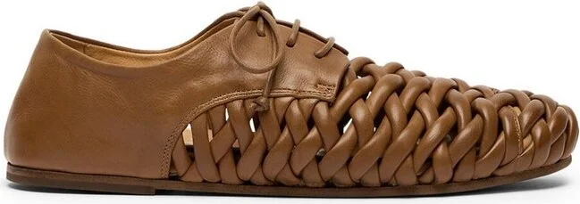 Marsèll Steccoblocco Interwoven Lace-Up Shoes