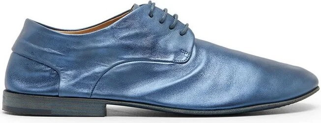 Marsèll Stucco Derby Teal Lace Up Shoes