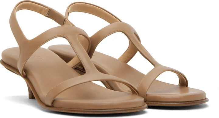 Marsèll Tan Ciglio Heeled Sandals - Image 4
