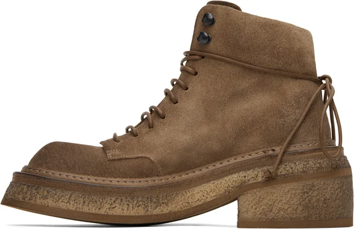 Marsèll Tan Parata Anfibio Ankle Boots - Image 3