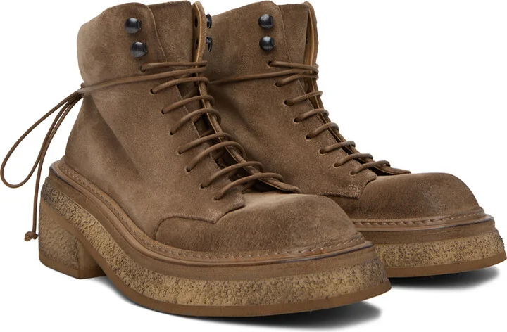 Marsèll Tan Parata Anfibio Ankle Boots - Image 4
