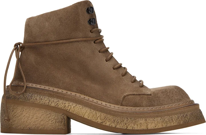 Marsèll Tan Parata Anfibio Ankle Boots