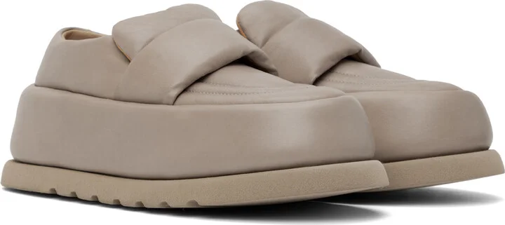 Marsèll Taupe Bombo Loafers - Image 4