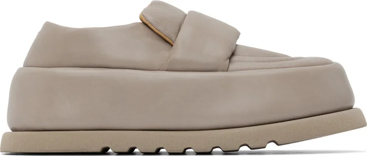 Marsèll Taupe Bombo Loafers