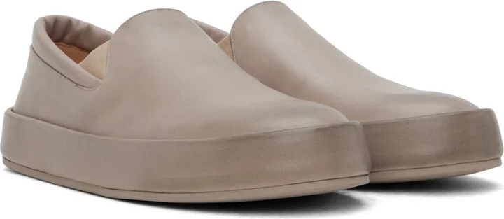 Marsèll Taupe Cassapelle Sneakers - Image 4