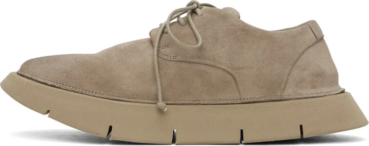 Marsèll Taupe Intagliata Derbys - Image 3