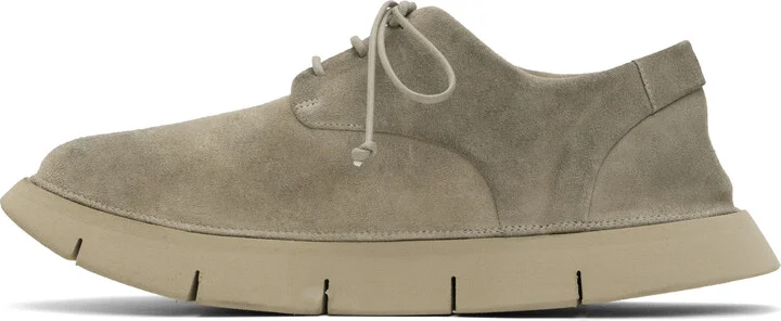 Marsèll Taupe Intagliata Derbys - Image 3