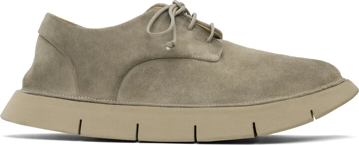 Marsèll Taupe Intagliata Derbys