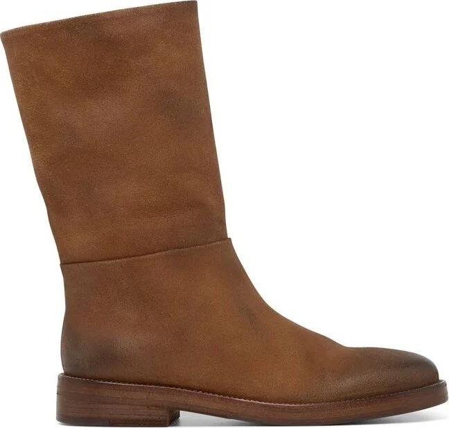 Marsèll Tubetto Basalt Leather Boots