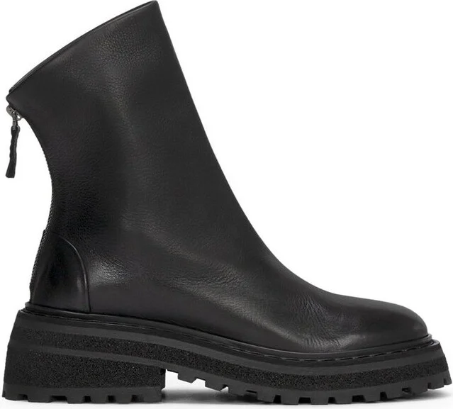 Marsèll Wedge Zipped Ankle Boots