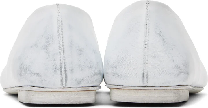 Marsèll White Ago Ballerina Flats - Image 2
