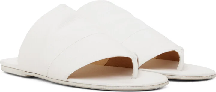Marsèll White Arsella Sandals - Image 4