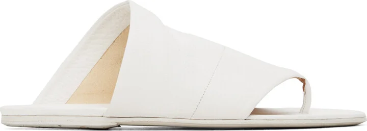 Marsèll White Arsella Sandals