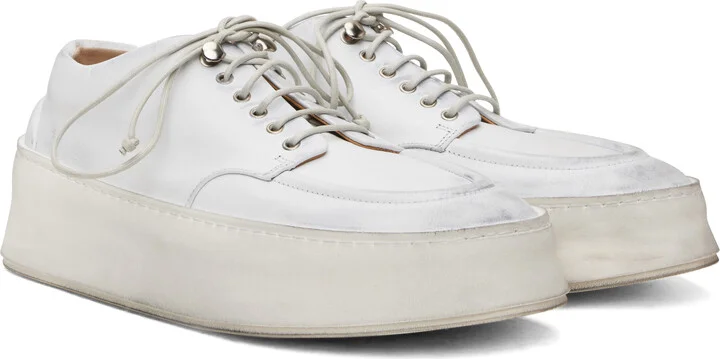 Marsèll White Cassapana Derbys - Image 4