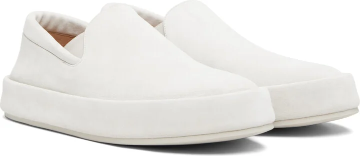 Marsèll White Cassapelle Sneakers - Image 4