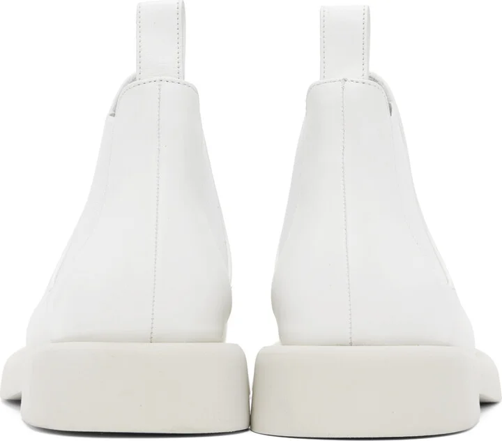Marsèll White Gomme Gommello Chelsea Boots - Image 2