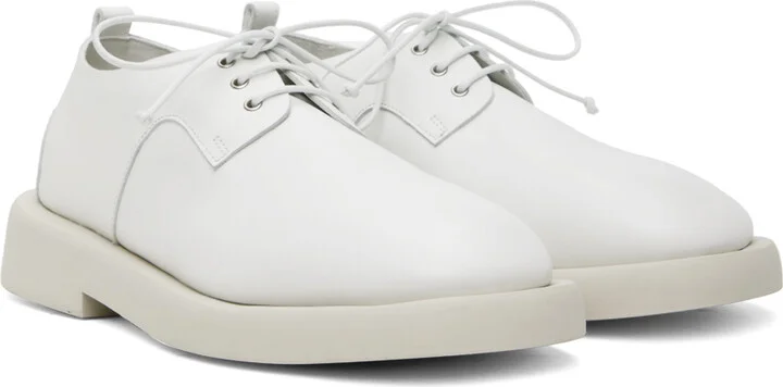 Marsèll White Gomme Gommello Derbys - Image 4
