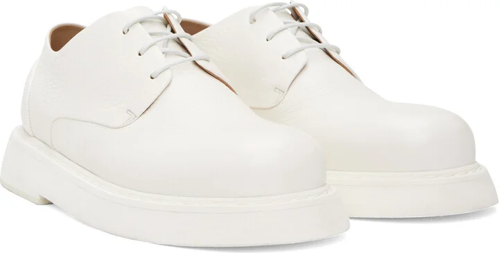 Marsèll White Spalla Oxfords - Image 4