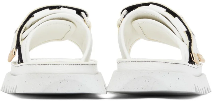 Marsèll White Suicoke Edition Moto Sandals - Image 2