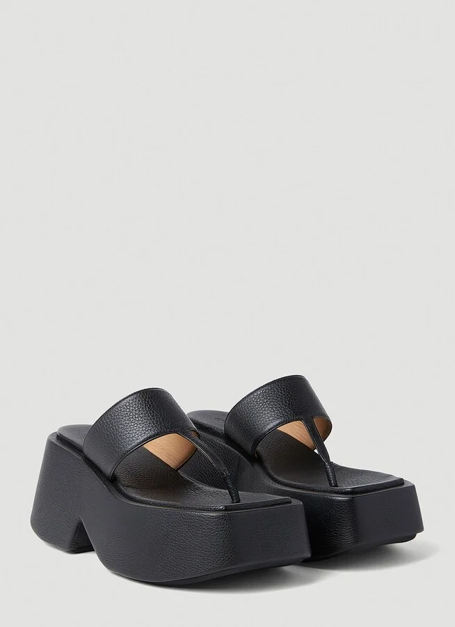 Marsèll Zeppo Platform Sandals - Woman Sandals Black Eu - 37 - Image 2