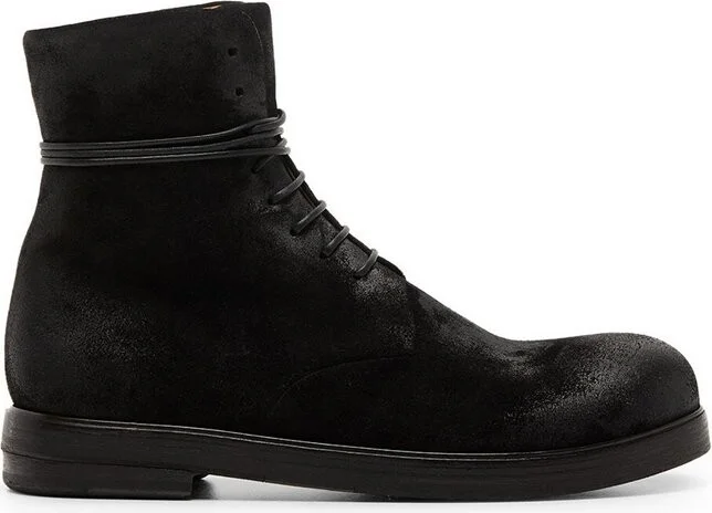 Marsèll Zucca Zeppa Leather Combat Boots