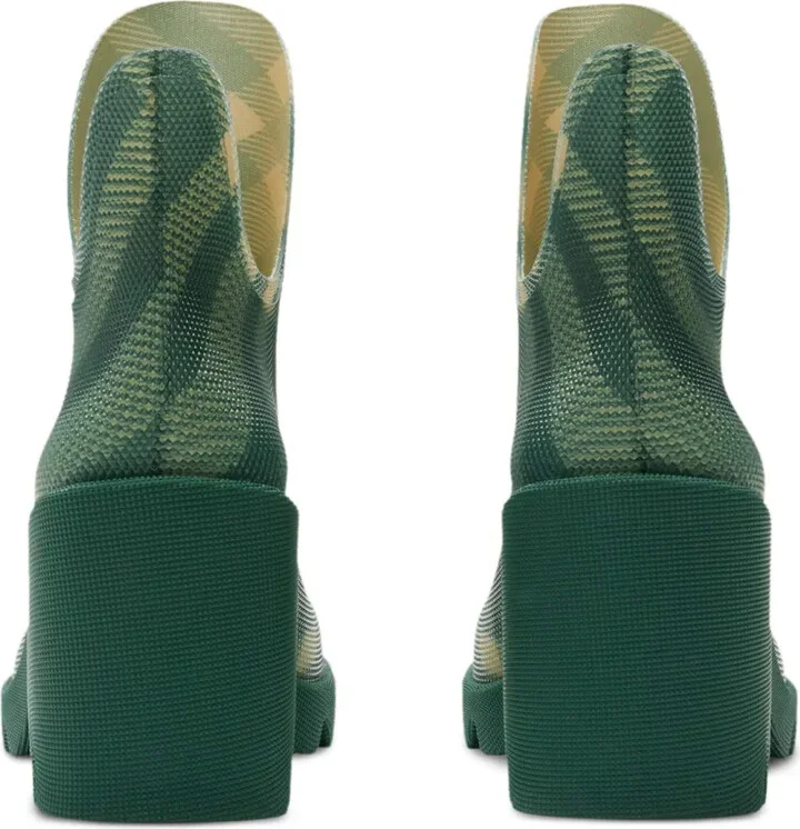 Marsh checked rubber boots - Image 3
