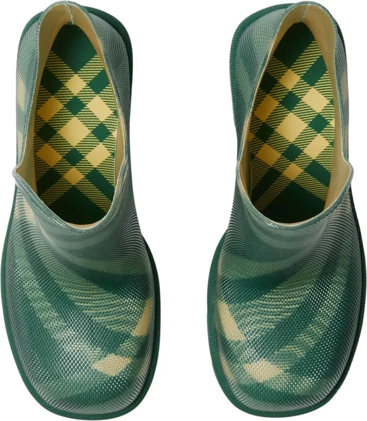 Marsh checked rubber boots - Image 4