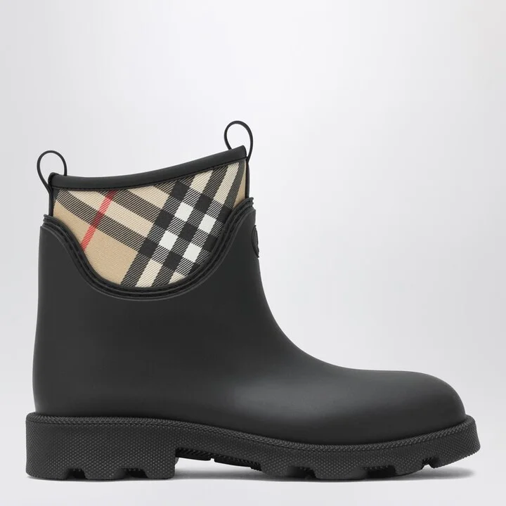 Marsh Stamp rubber ankle boots