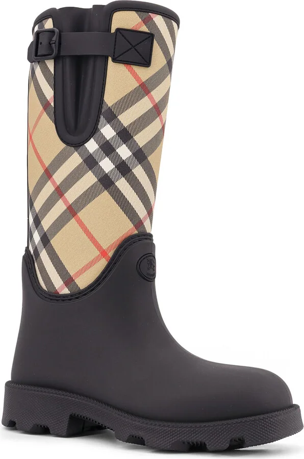 Marsh Stamp Rubber High Boots - Image 2