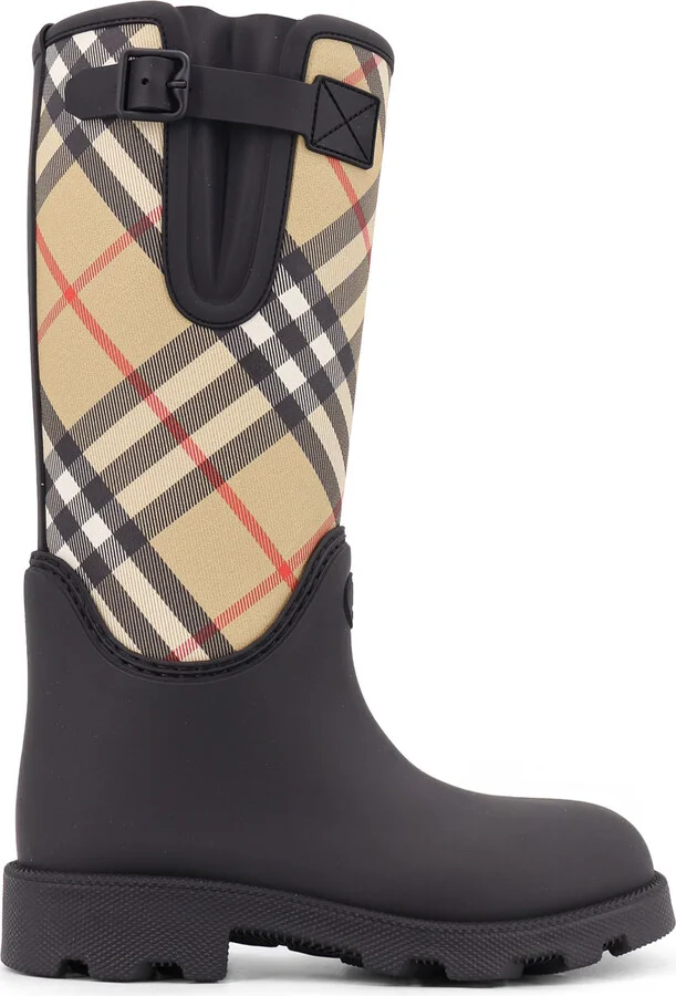 Marsh Stamp Rubber High Boots