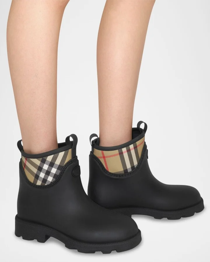 Marsh Stamped Rubber Booties - Image 7