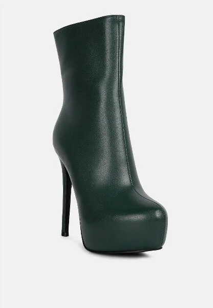 Marsha High Platform Stiletto Ankle Boots Women - Image 3