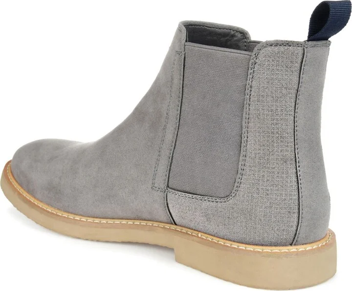 Marshon Vegan Suede Chelsea Boot - Image 2