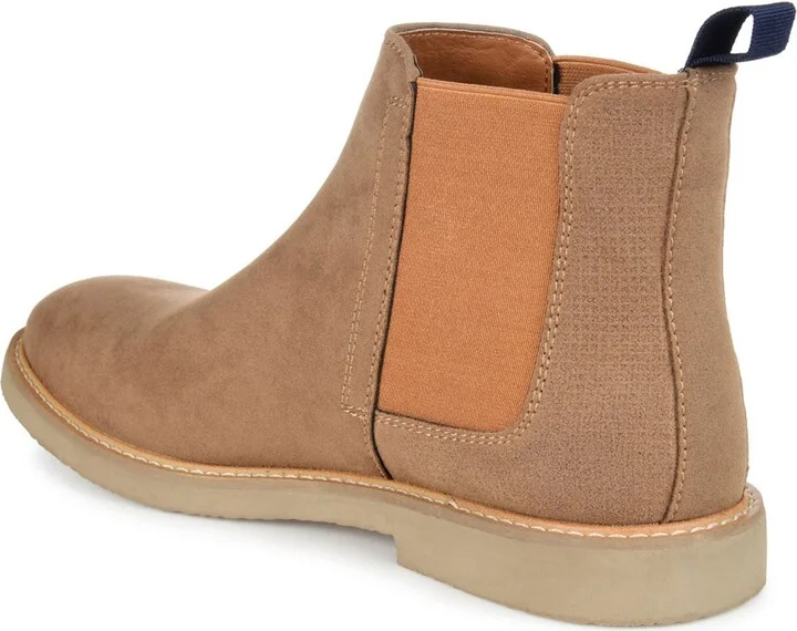 Marshon Vegan Suede Chelsea Boot - Image 7