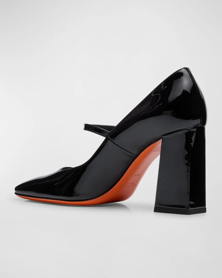 Marta Patent Mary Jane Pumps - Image 4