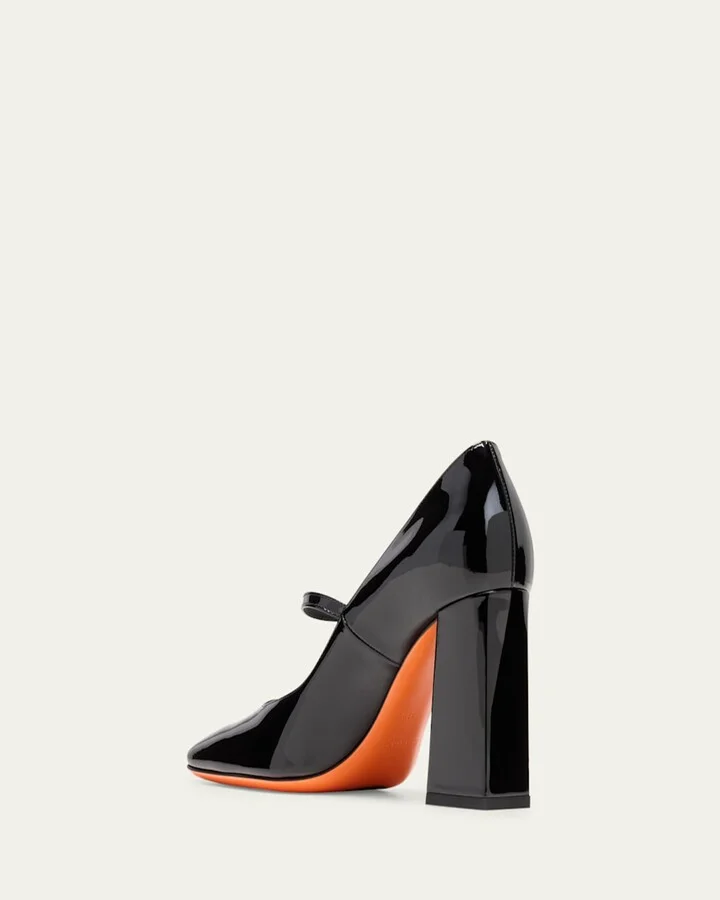 Marta Patent Mary Jane Pumps - Image 7