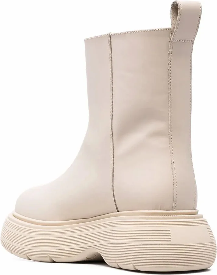 Marte chunky leather ankle boots - Image 3