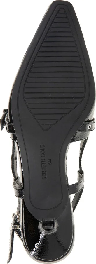 Martha Eyelet Slingback Kitten Heel Pump - Image 6